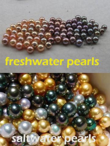 Jewellery with Freshwater Pearl and Seawater Pearl