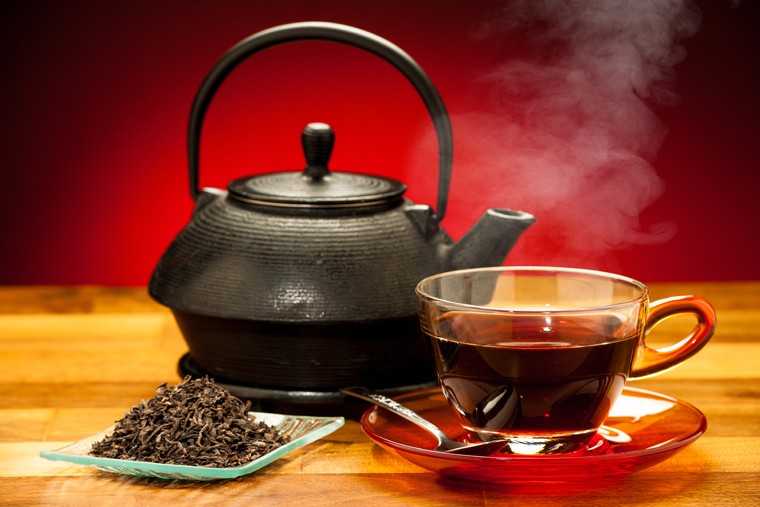 Most common tea is the Black Tea