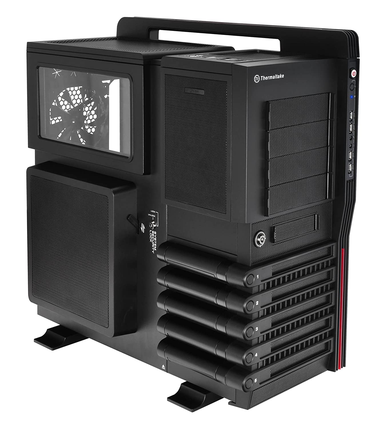 Thermal take Level 10 GT Super Gaming Modular Tower Case Hot-Swappable